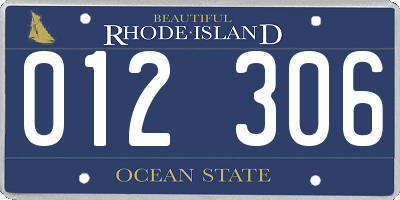 RI license plate 012306