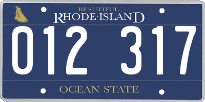 RI license plate 012317