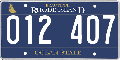 RI license plate 012407