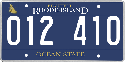 RI license plate 012410