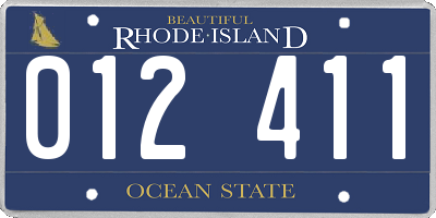 RI license plate 012411