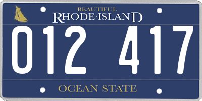 RI license plate 012417