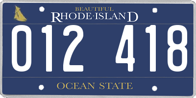 RI license plate 012418