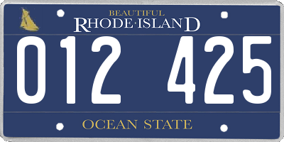 RI license plate 012425