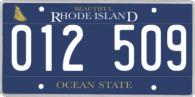 RI license plate 012509