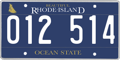 RI license plate 012514