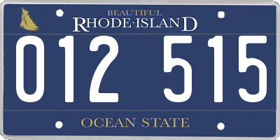 RI license plate 012515