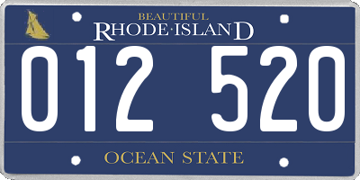 RI license plate 012520