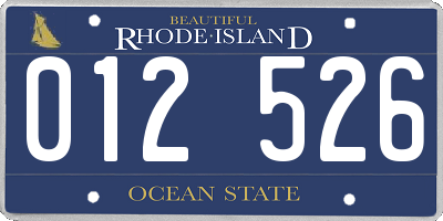 RI license plate 012526