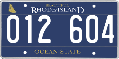 RI license plate 012604