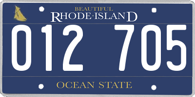 RI license plate 012705