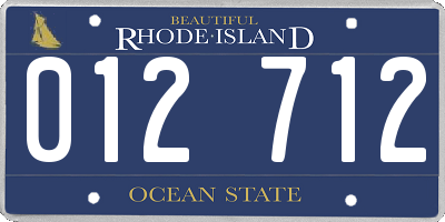 RI license plate 012712