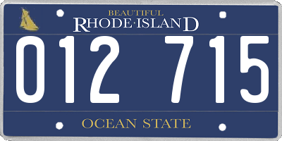 RI license plate 012715
