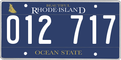 RI license plate 012717