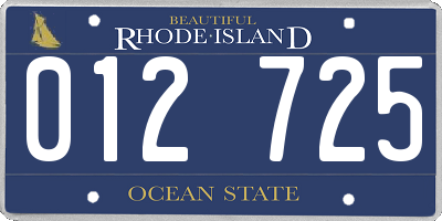 RI license plate 012725