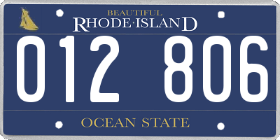 RI license plate 012806
