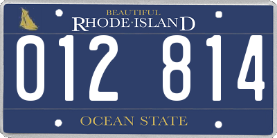 RI license plate 012814