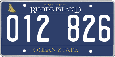 RI license plate 012826