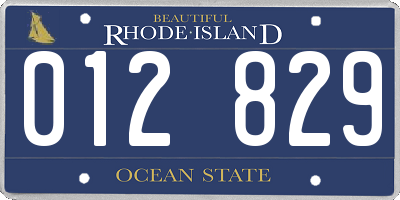 RI license plate 012829