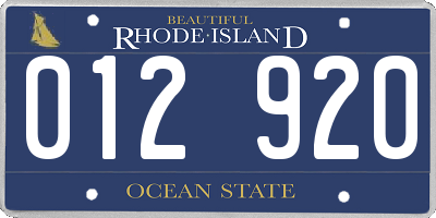 RI license plate 012920