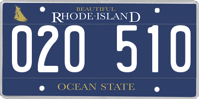 RI license plate 020510