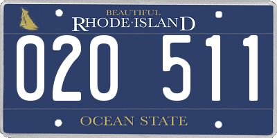 RI license plate 020511