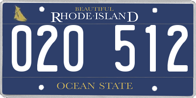 RI license plate 020512