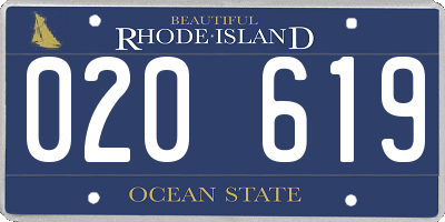 RI license plate 020619