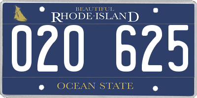 RI license plate 020625