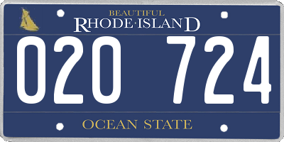 RI license plate 020724