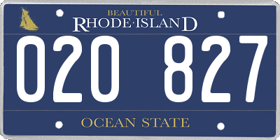 RI license plate 020827