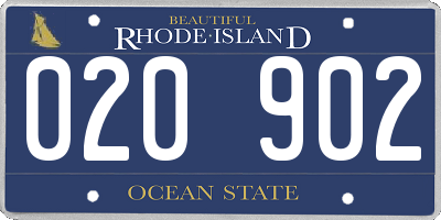 RI license plate 020902