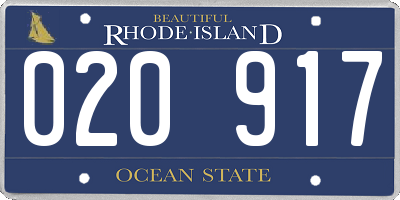 RI license plate 020917