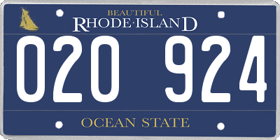 RI license plate 020924