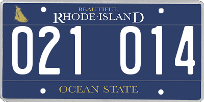 RI license plate 021014