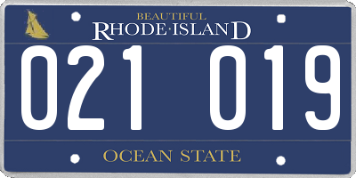 RI license plate 021019