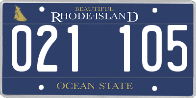 RI license plate 021105
