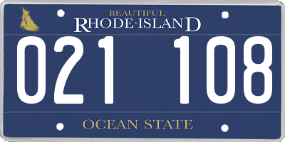 RI license plate 021108