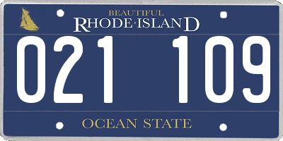 RI license plate 021109