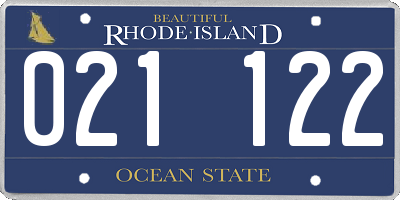 RI license plate 021122