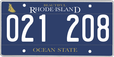 RI license plate 021208