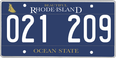 RI license plate 021209