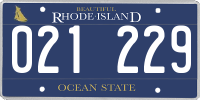 RI license plate 021229