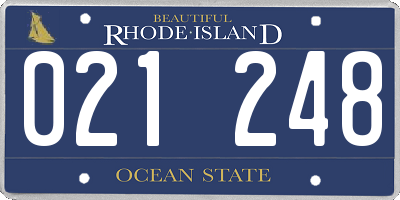 RI license plate 021248
