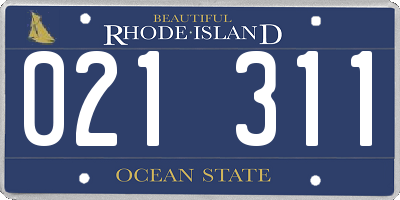 RI license plate 021311