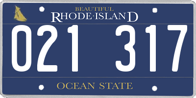 RI license plate 021317