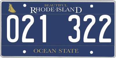 RI license plate 021322