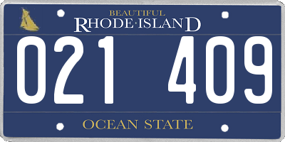 RI license plate 021409