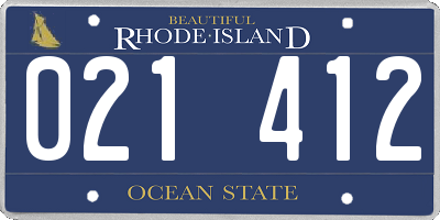 RI license plate 021412