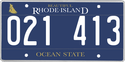 RI license plate 021413